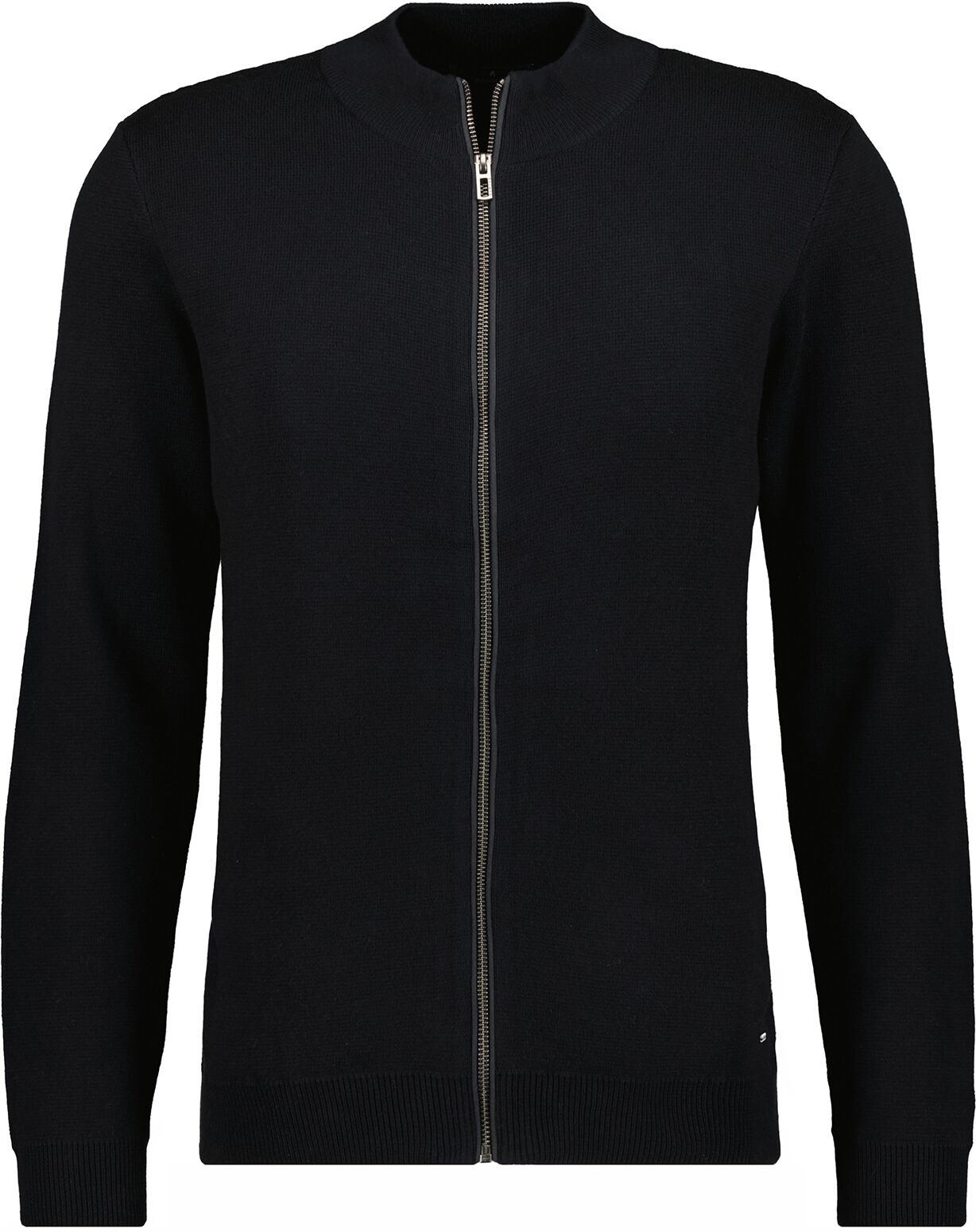 Collegejacke RAGMAN, Herren, Gr. L5052, schwarz, 95% Baumwolle 5% Kaschmir, Jacken Collegejacke schwarz L5052
