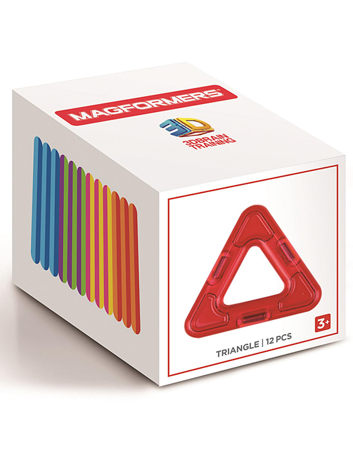 MAGFORMERS 12tlg. Magnetspielset "Triangle" - ab 3 Jahren - onesize