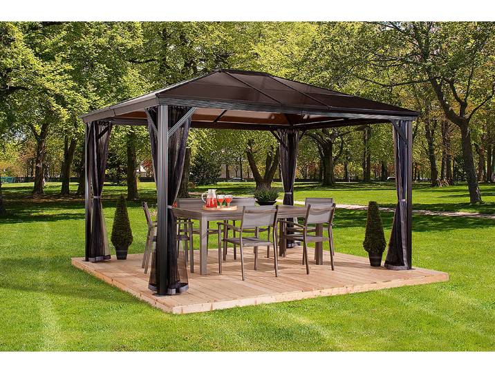 Sojag Pavillon Verona Dunkelgrau 2.6 × 2.9 × 3.5 m