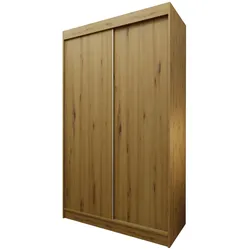 SCHWEBETÜRENSCHRANK SOFIA 120/216/61 cm 2-türig Eiche Artisan