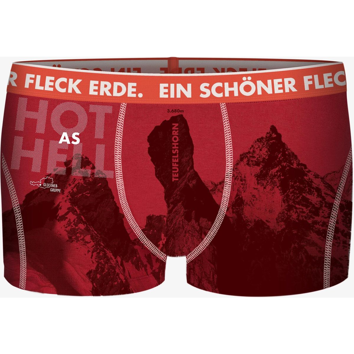 Ein schöner Fleck Erde Boxershorts Grosse Zinne Pfauenblau blau M 1612.044.052.2M