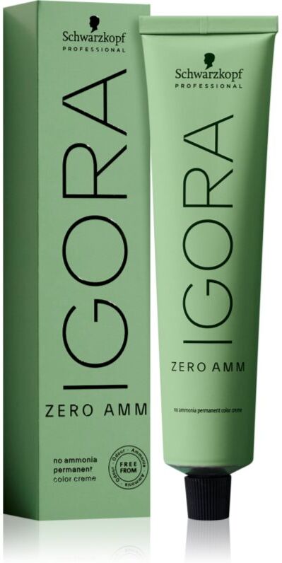 Schwarzkopf Professional IGORA ZERO AMM coloration cheveux permanente sans ammoniaque teinte 60 ml