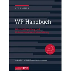 WP Handbuch, Fachbücher von Institut Der Wirtschaftsprüfer