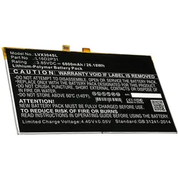 Subtel Akku für Lenovo Tab4 10 TB-X304F, TB-X304F/N, Tab 4, TB-X304F/L, TB-X304L, Smartphone Akku