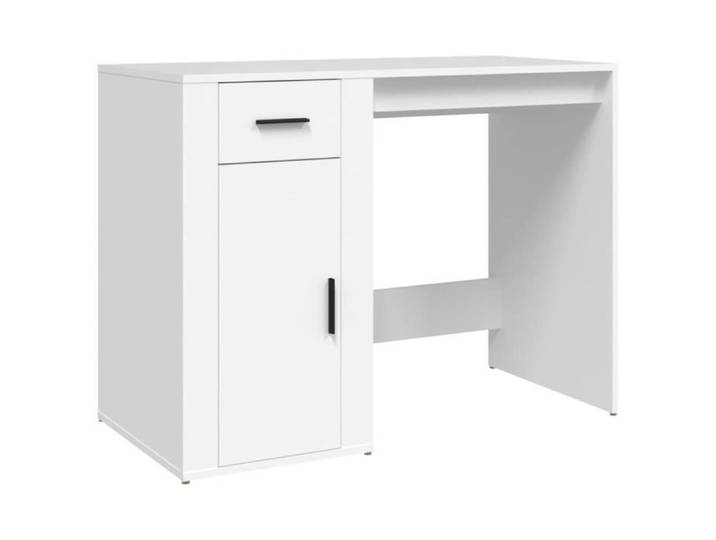 Bureau - GOTOTOP - M2154 - Bois d'ingénierie - 100x49x75 cm - Blanc