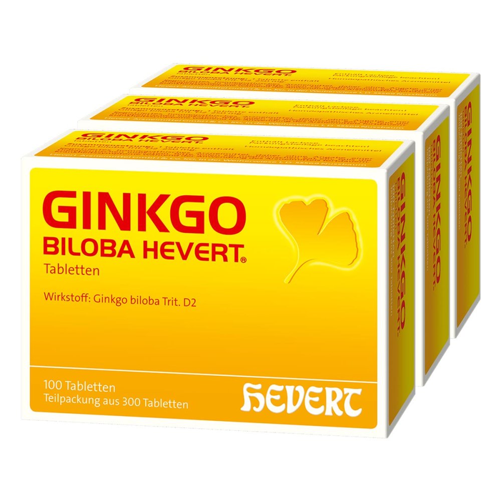 Hevert-Arzneimittel GmbH & Co. KG Ginkgo Biloba Hevert Tabletten 03816179
