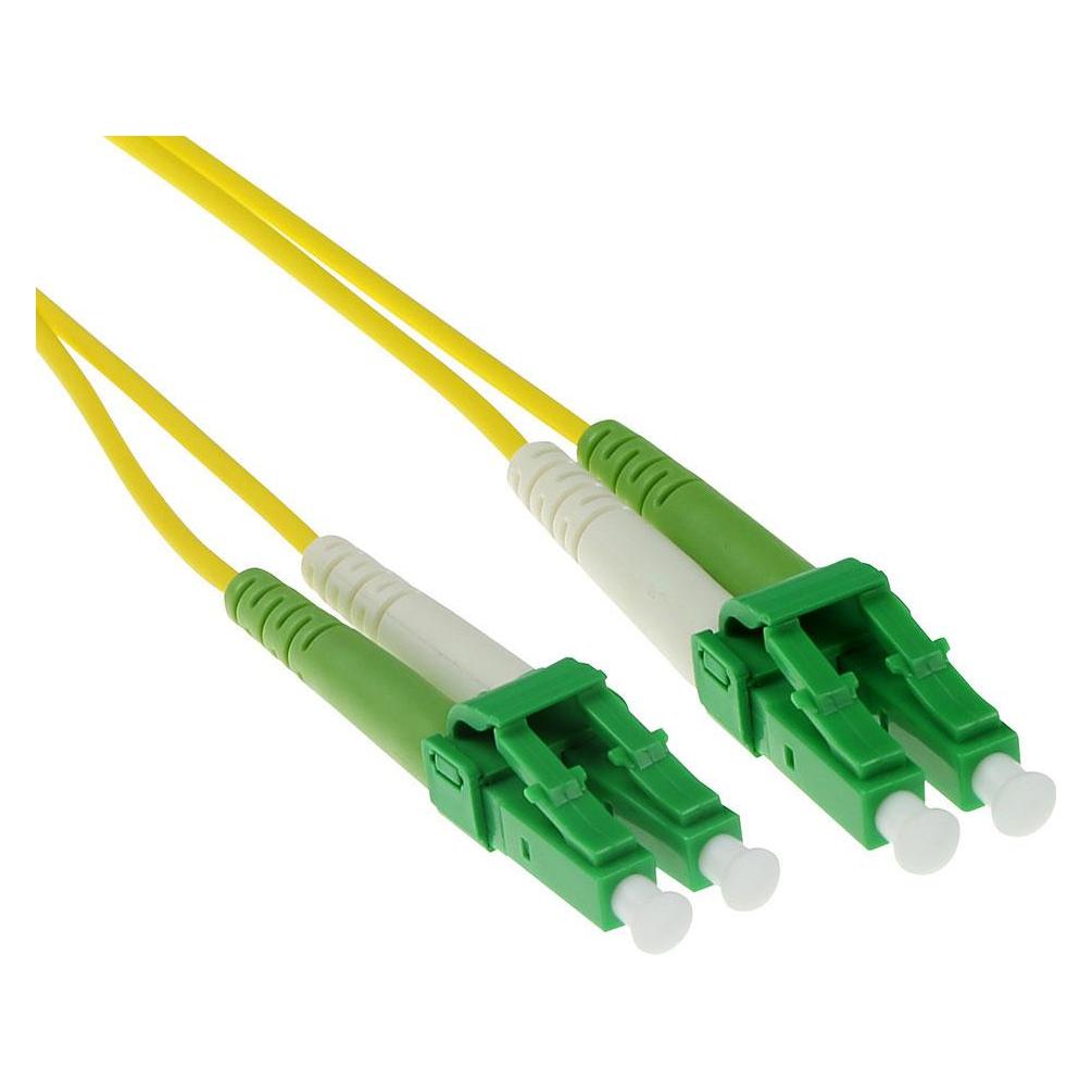 ACT 20 meter LSZH Singlemode 9/125 OS2 fiber patch cable duplex with LC/APC8 connectors (20 m) (RL2620)