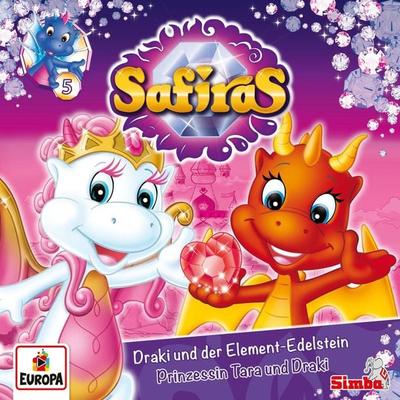 Folge 05: Draki und der Element-Edelstein / Prinzessin Tara und Draki - Jana Lini, Audio, 4064066631574