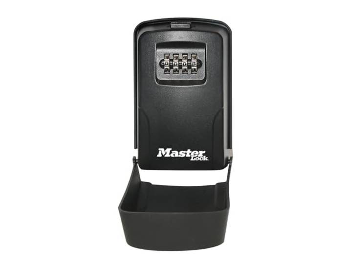 Boîte à Clés MASTER LOCK\, Montage Mural\, Capot Amovible\, Taille Moyenne\, Utilisation en Extérieur\, Kit de Montage\, Pour Usage Domestique\, 5430EURD