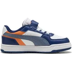 PUMA Kinder Halbschuhe Puma Caven III Block AC+ PS, Größe 34 in Silber Silber