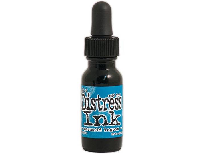 Ranger Distress Pad Re-Inker 5oz-Zeemeermin Lagoon,