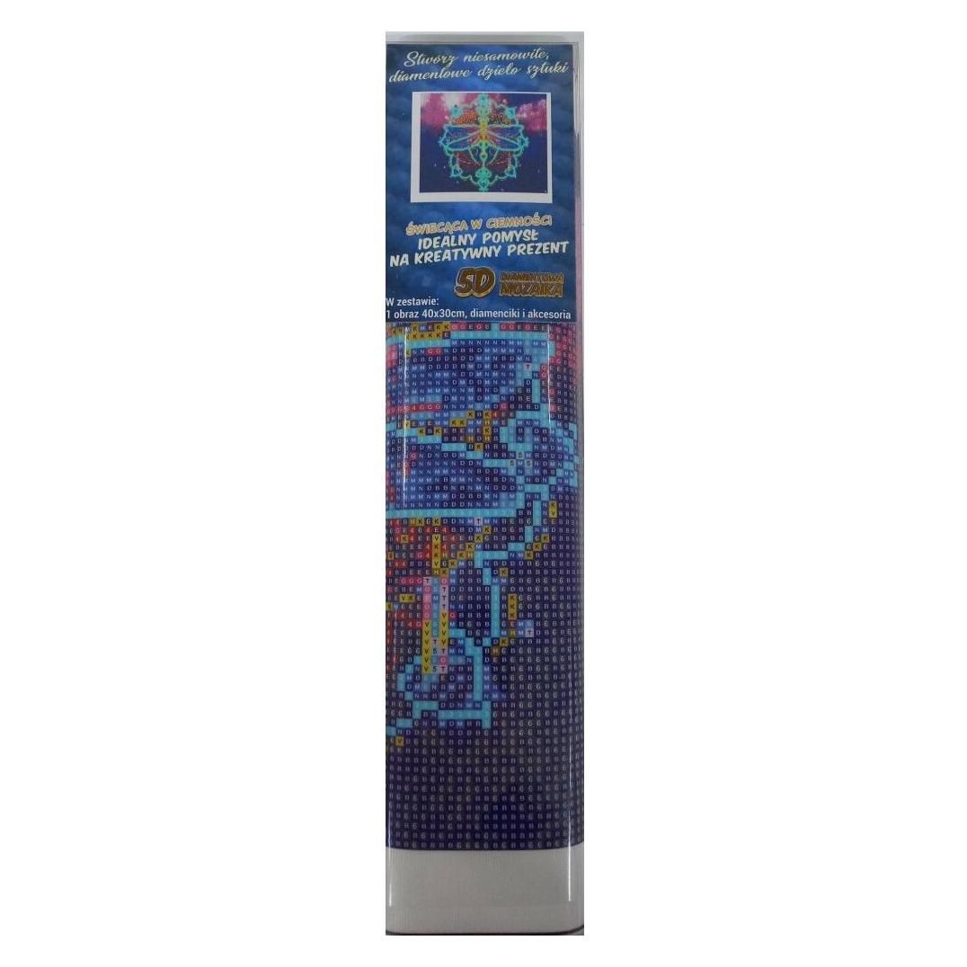 Norimpex Leuchtendes Diamant-Gemälde Vase 30x40cm (1007600)