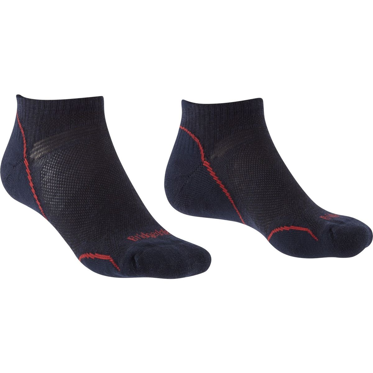 Bridgedale Hike Ultralight Merino Performance Low anthracite/orange (265) S 710259-265-S