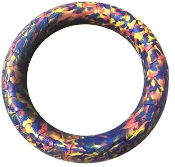 Inspired Finds Floating EVA Dog Flying Disc Ring Interactive Training & Chew Toy For Dogs mixed 11.02in