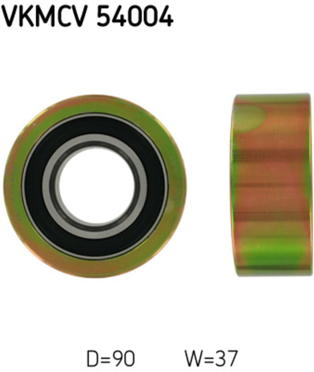 Umlenkrolle, Keilrippenriemen SKF VKMCV 54004