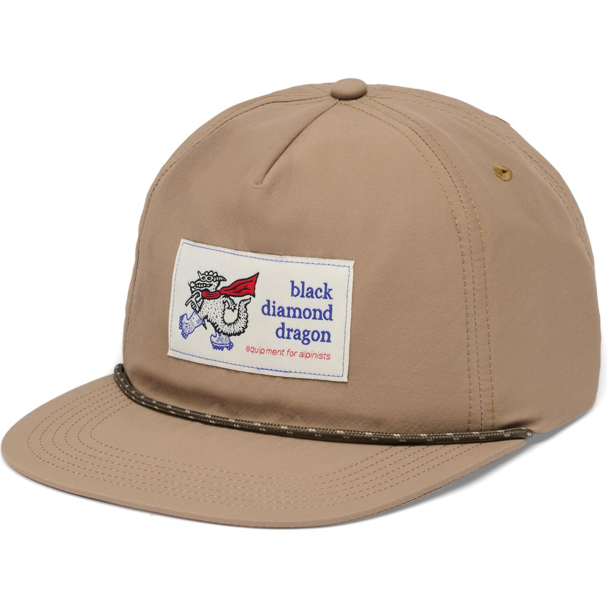 Black Diamond Synthetic Rope Hat mushroom-white dragon patch (9341) ALL AP7230609341ALL1