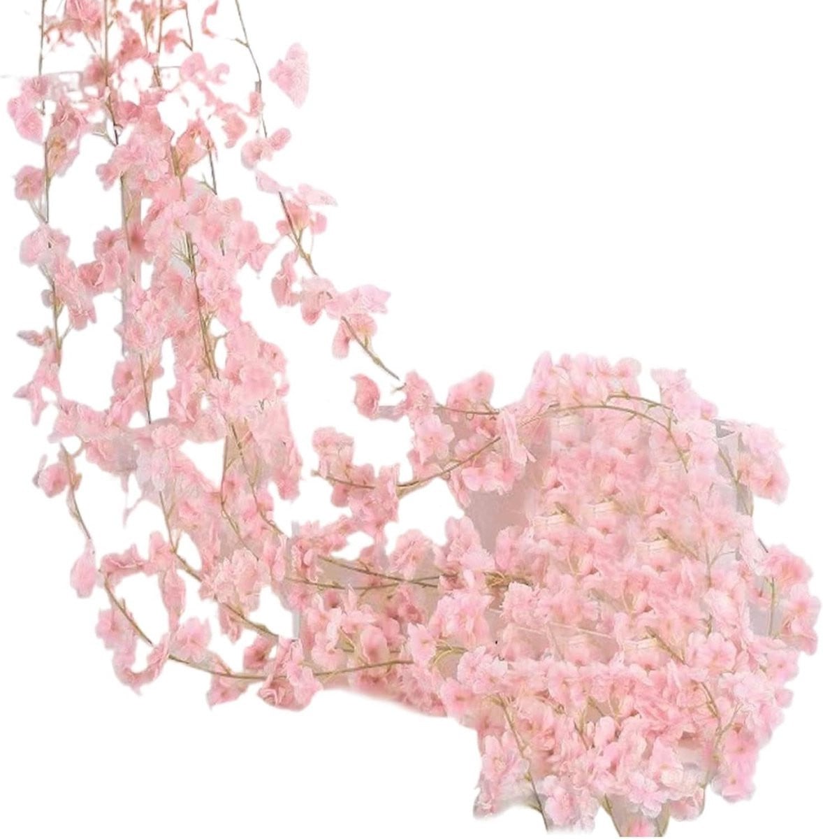 Nep Bloesem Takken Kunstbloemen Decoratie Lichtroze
