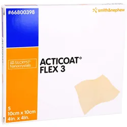 Acticoat Flex 3 10x10 cm Verband 5 St