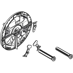 Hansgrohe ShowerSelect Trägerrosette S DuoTurn Mischer inkl.Stopfen,, 94943000 94943000