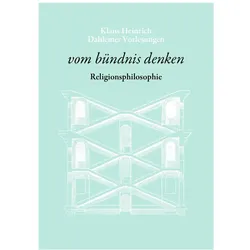 vom bündnis denken, Fachbücher von Klaus Heinrich