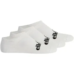 ellesse Unisex Sneaker Socken FRIMO, 3 Paar - No Show Socks, Sport, Logo Weiß / 40-43