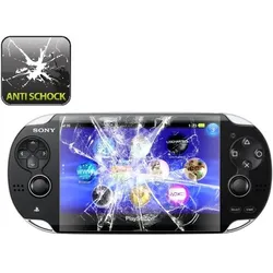 3x Panzerfolie für Sony PS Vita ANTI-SCHOCK Displayschutzfolie Displayfolie KLAR