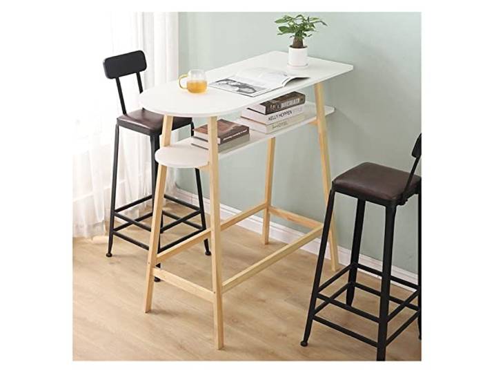 loeusjfnr Langer Bartisch Moderner Bar Tisch High Table Home Office Multifunktional Long Wohnzimmer Partition schmal