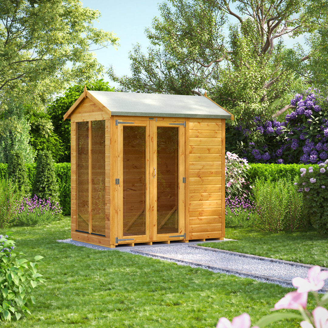 Powersheds 6 x 4ft Timber Tongue & Groove Apex Summerhouse