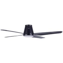 Lucci AIR Aria CTC LED Deckenventilator 65 W (Ø x H) 122 cm x 20 cm Schwarz mit Beleuchtung, mit Fernbedienung 213002