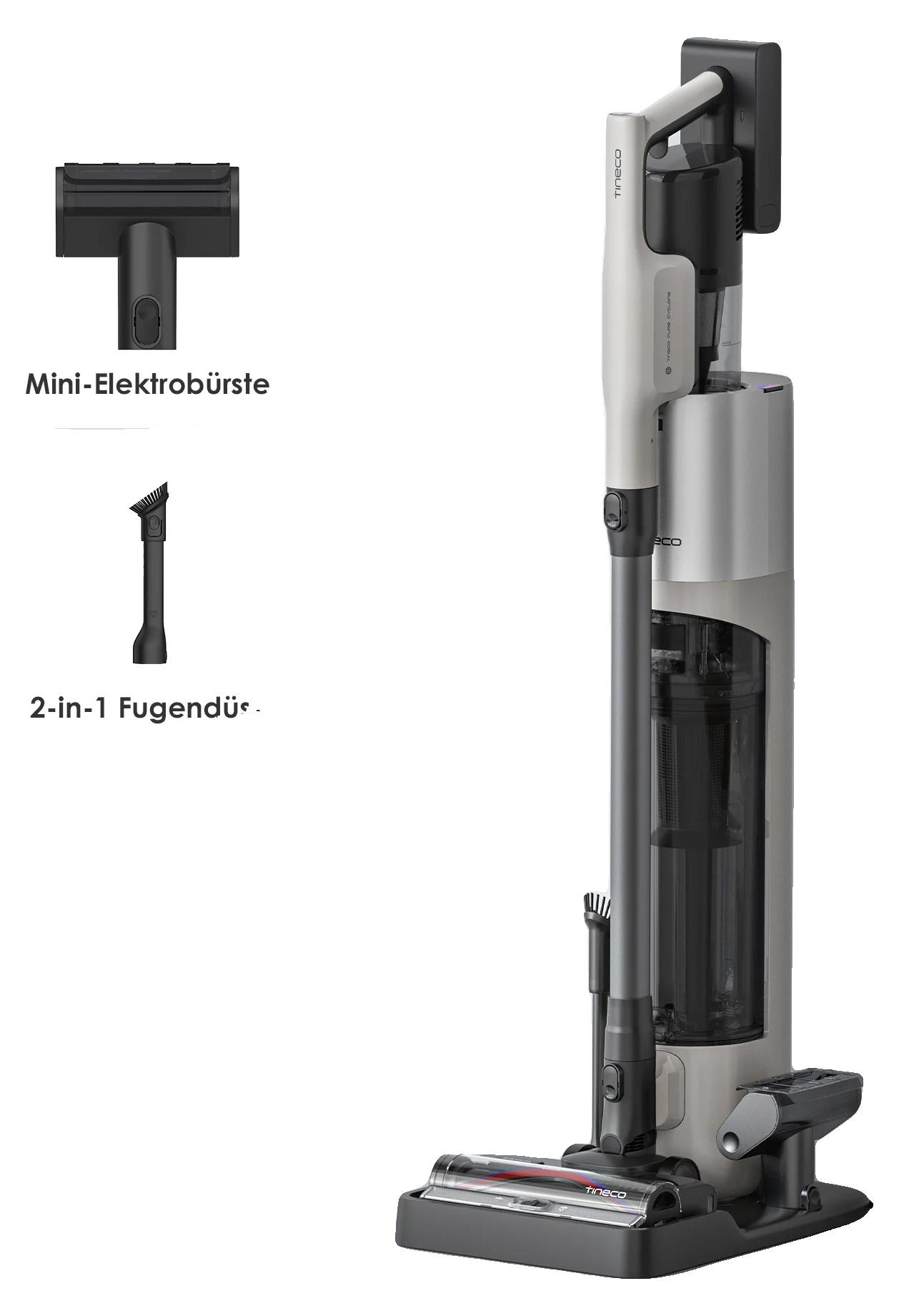 Kabelloser Staubsauger, 200AW Saugkraft, 450W Leistung, Selbstreinigungssystem, 25,2V Spannung, Ergonomisches Design