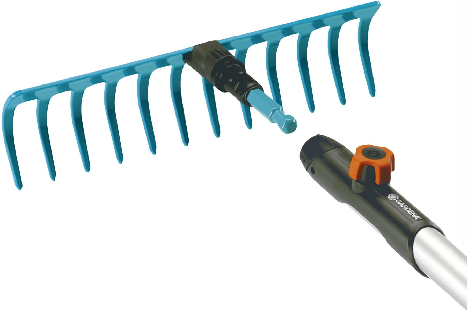 Gardena combisystem-Rechen, 12 Zinken, 30 cm breit (03177-20)