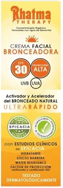 Rhatma Crema Facial Bronceadora SPF30 60 ml