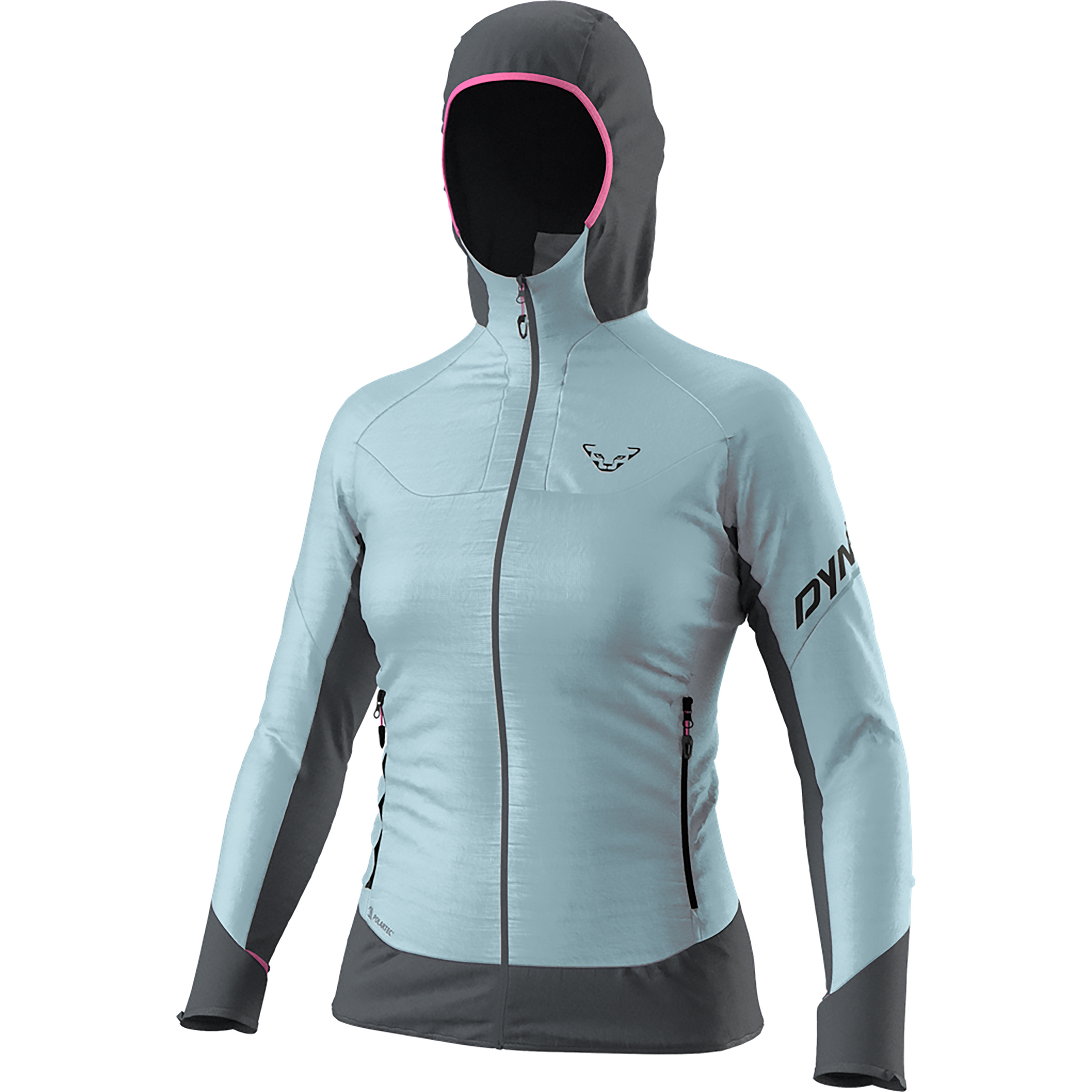 Dynafit Mezzalama Polartec Alpha Damen Isolationsjacke blau Größe M Trekking Isolierend Wasserabweisend