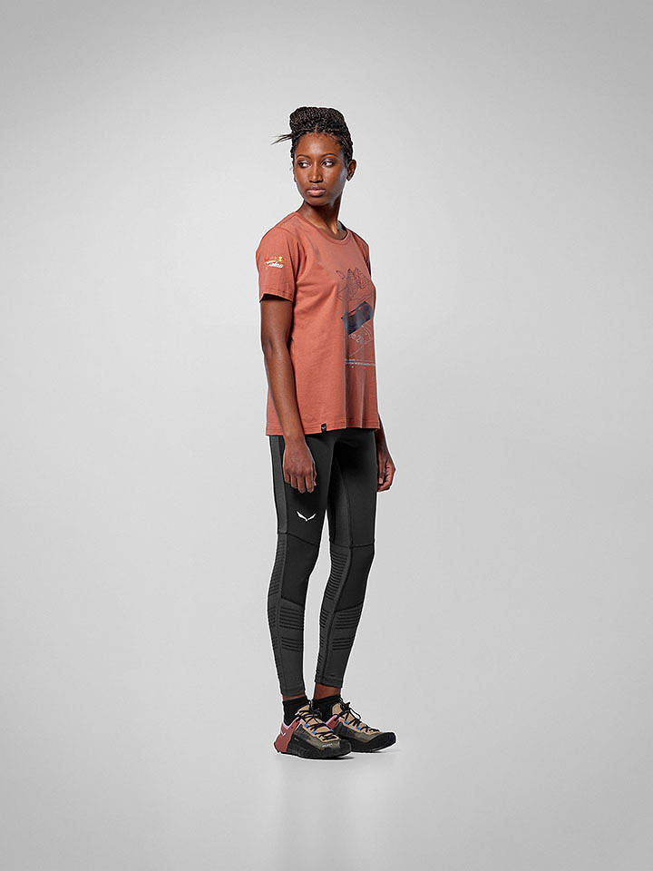 Salewa Funktionsshirt "Red Bull X-Alps" in Rot - 34
