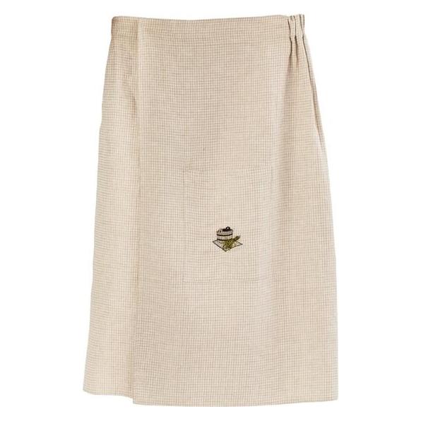 Namų tekstilė Embroidered Sauna Apron 75x145 Waffled (33048449)
