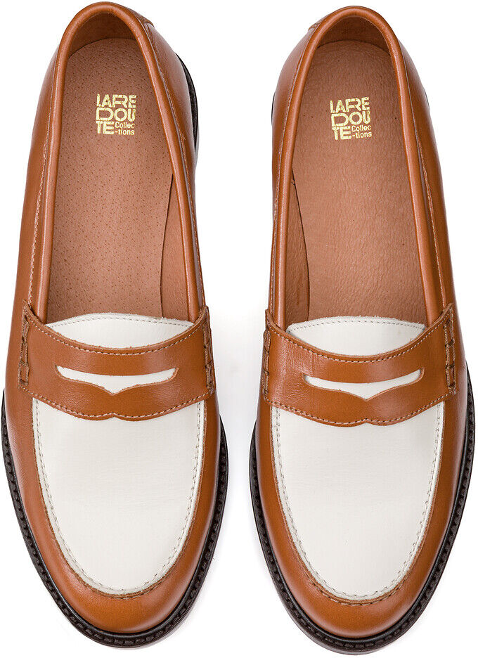 LA REDOUTE COLLECTIONS Mocassins cuir bicolore