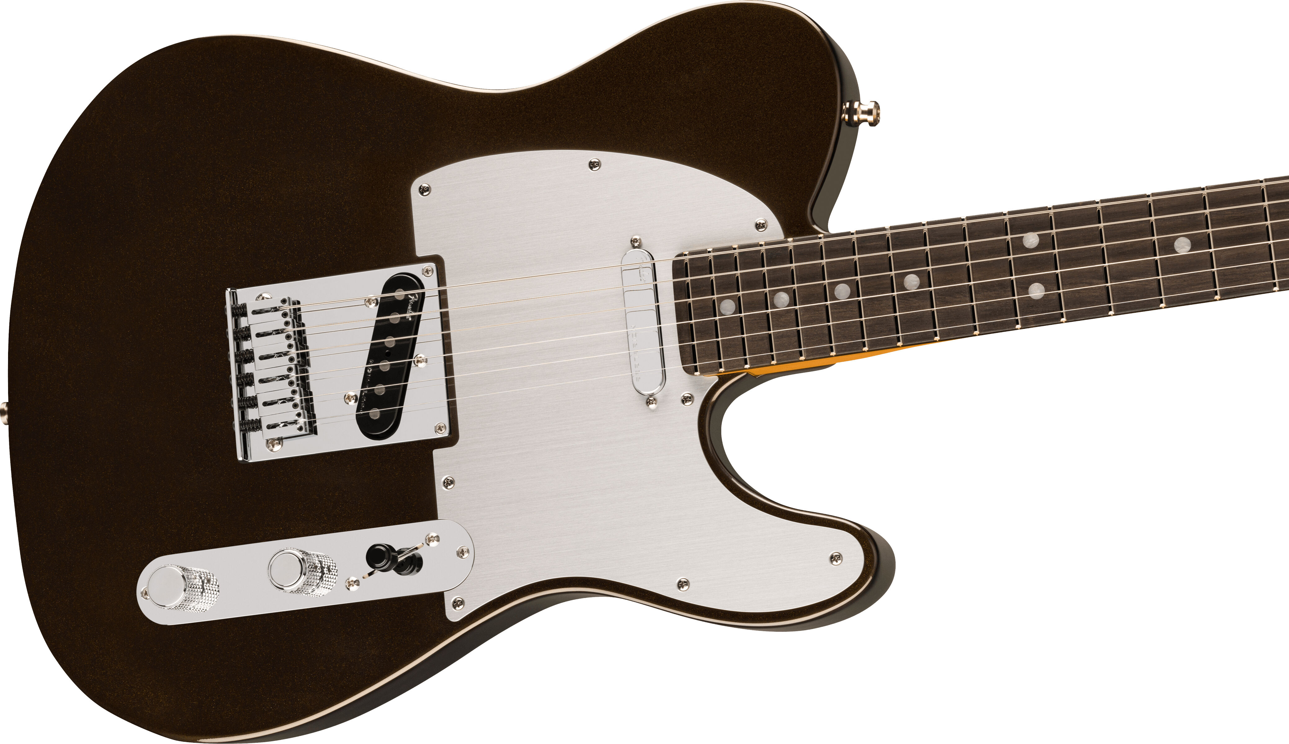 Fender American Ultra II Telecaster Ebony Fingerboard Texas Tea