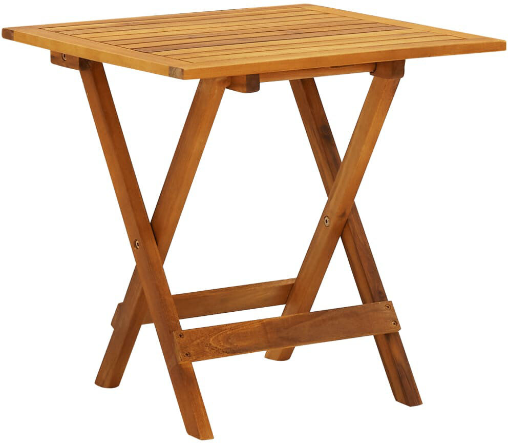 Zipcode Design Rylie Square Solid Wood Outdoor Coffee Table - 46 cm W 46 cm D Brown