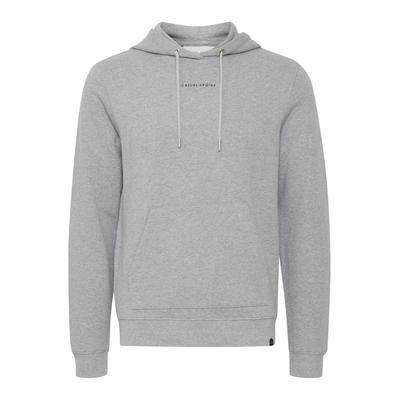 Kapuzenpullover CASUAL FRIDAY "Kapuzenpullover CFSinius", Herren, Gr. XL, grau (light grau melange), Obermaterial: 100% Baumwolle CO., Pullover Kapuzenpullover