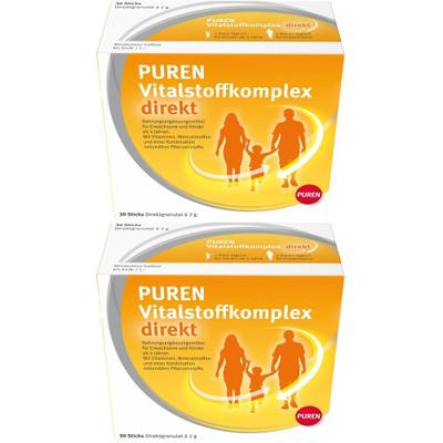 Puren Vitalstoffkomplex direkt Granulat 2x 2x30 St