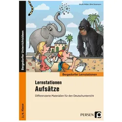 Lernstationen Aufsätze, Schulbücher von Nicole Weber, Birte Stratmann