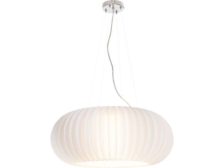 Pendellampe Lizza Weiss Kunststoff B 59 cm