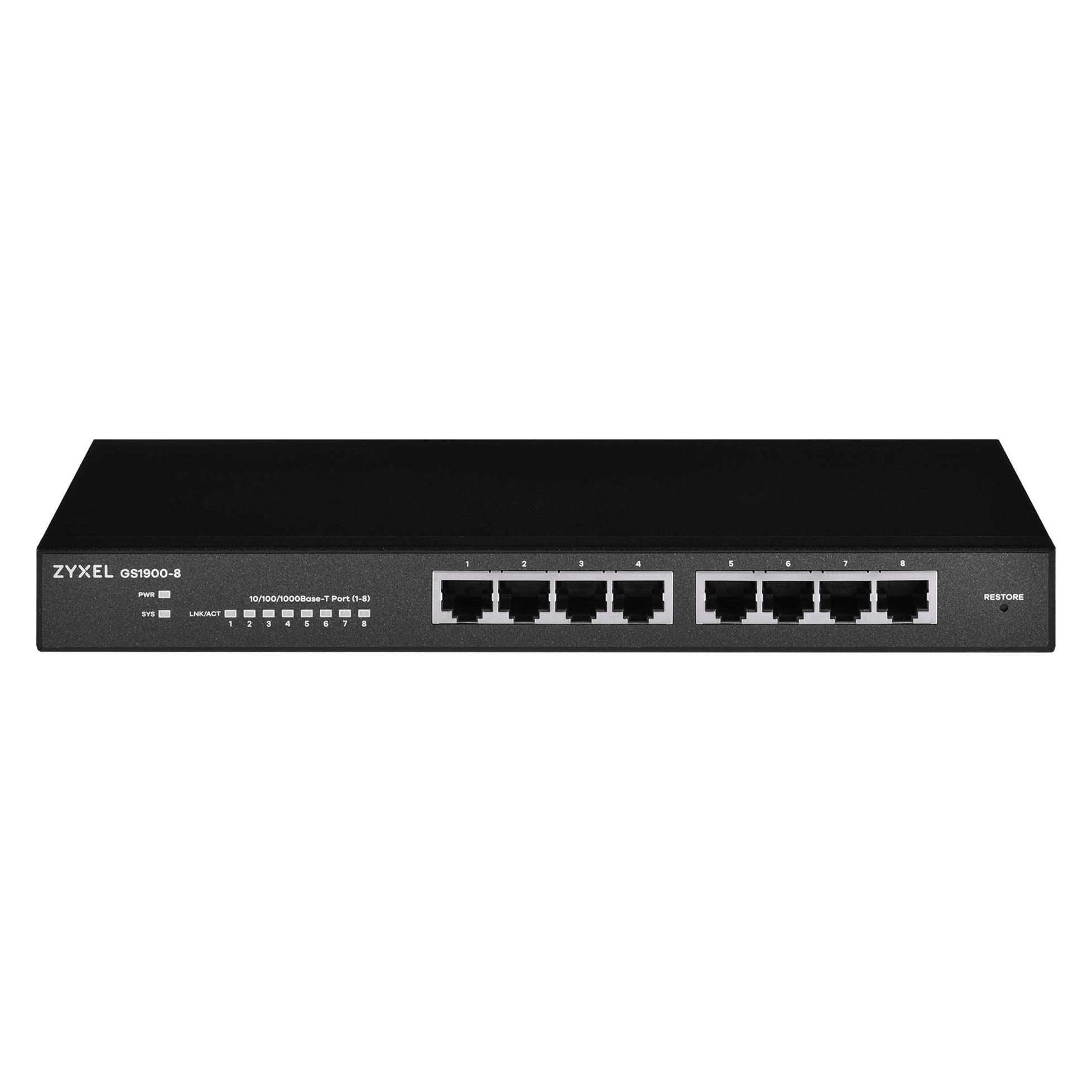 Zyxel GS1900-8 (8 Ports) (GS1900-8-EU0102F)