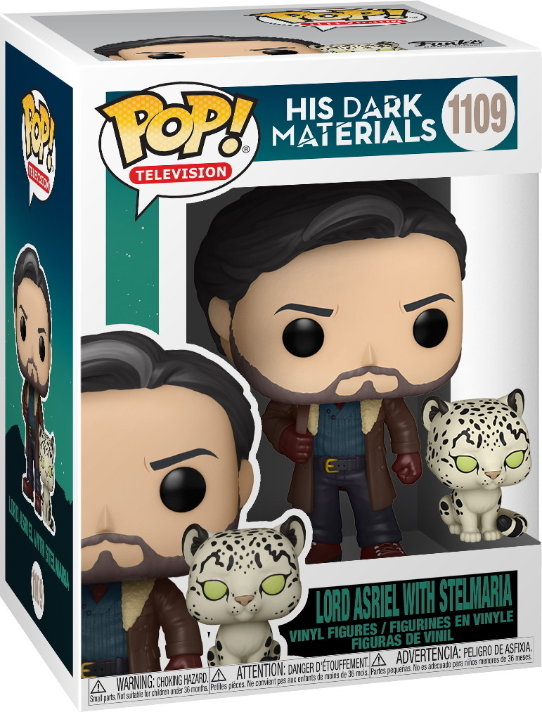 Funko Pop! His Dark Materials Lord Asriel met Stelmaria 1109 Vinyl figuur