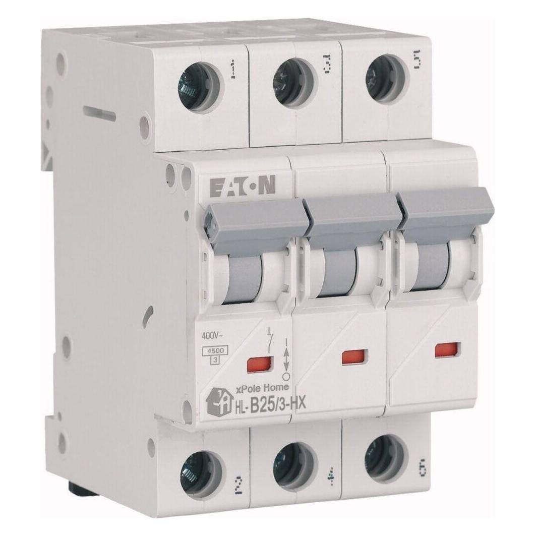 Eaton Leistungsschalter 3P B 25A 6kA AC xPole Home HN-B25 (194883)