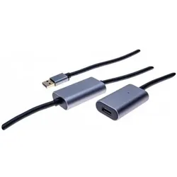 Exertis Connect Aktives USB 3.0 Verlängerungskabel, USB 3.0 St. A/Bu. A, 10,0 m Zum Verlängern eines USB Anschlusska (10 m), USB Kabel