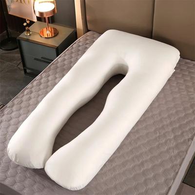Inspire Select DreamNest U Shaped Pregnancy & Nursing Pillow Full Body Maternity Support Cushion white