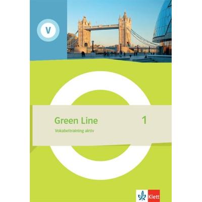 Green Line 1. Vokabeltraining aktiv. Arbeitsheft mit Lösungen Klasse 5, Taschenbuch von , Klett Schulbuchverlag