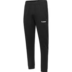 HUMMEL Fußball - Teamsport Textil - Hosen Cotton Pant Jogginghose, Größe XL in Schwarz Schwarz