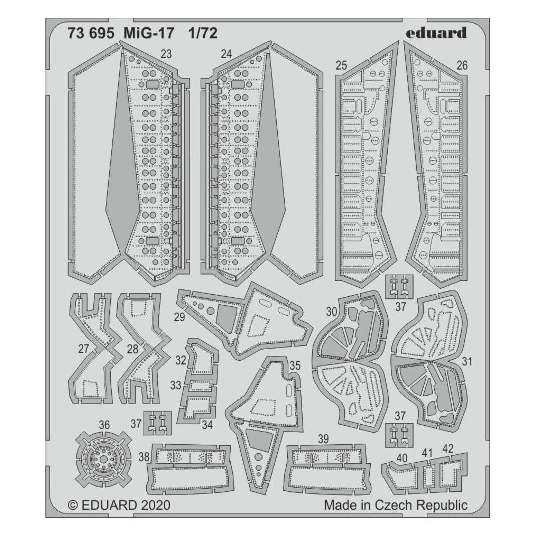 Eduard MiG-17 for Airfix (73695)
